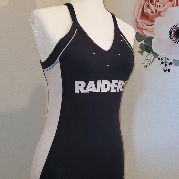 RAIDERS RACERBACK WITH SPORTS BRA ATTACHED - Picture 2 of 7